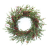 Melrose Pine Cone Berry Wreath 26"D