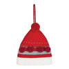 Melrose Plush Stocking Hat Ornament (Set of 24)