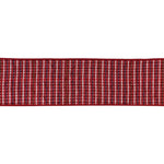 Classic Red and Gold Stripe Ribbon – Wired Christmas Décor