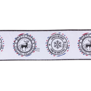 Christmas Postal Ribbon Set – Black & White Wired Cotton Rolls