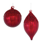 Melrose Sequined Glass Ornament (Set of 4)