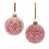 Melrose Ornate Glass Ball Ornament (Set of 12)