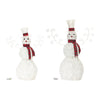 Melrose LED Lighted Snowman Decor (Set of 2)