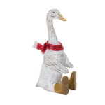 Melrose Winter Goose Figurine with Boots (Set of 2)