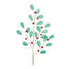 Melrose Holly Leaf Jewel Spray (Set of 2)