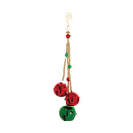 Melrose Sleigh Bell Drop Ornament (Set of 6)