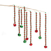 Melrose Hanging Sleigh Bell Branch (Set of 2)