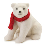 Melrose Polar Bear with Scarf (Set of 2)