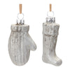 Melrose Glass Mitten and Stocking Ornament (Set of 12)