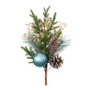 Melrose Pine Spray w/Ornament (Set of 2)