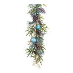 Melrose Decorated Holiday Pine Garland 6'L