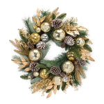 Melrose Decorated Mixed Pine Wreath 27"D