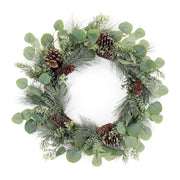Melrose Pine and Eucalyptus Wreath 25