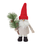 Holiday Plush Tabletop Characters – Santa, Snowman, Moose – 8, 9, 10.5 Inch Heights By Melrose