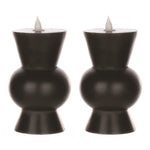 Melrose Simplux Designer LED Candle with remote (Set of 2)