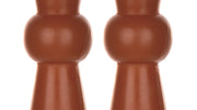 LED Accent Candle Pair With Timer 8.5 Inch Height For Cozy Home Lighting Orange By Melrose