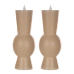 Melrose Simplux Designer LED Candle with remote (Set of 2)