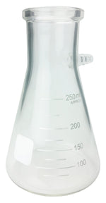 Filtering Flask 250 ml Capacity with Graduations and Marking Spot Borosilicate Glass By GSC International Inc.