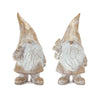 Melrose Carved Spring Gnome Figurine (Set of 2)