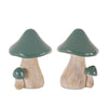 Melrose Garden Mushroom Decor (Set of 2)