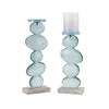 Melrose Stacking Rocks Candle Holder (Set of 2)