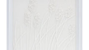 Farmhouse Botanical Wall Plaque Set of 1 – Raised Dandelion Design – 18.25 Inch Height – By Melrose