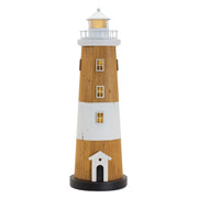 Melrose Lighted Lighthouse Decor 18.5