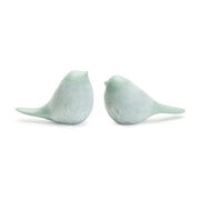 Melrose Modern Etched Bird Figurine (set of 4)
