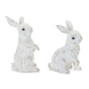 Melrose Carved Bunny Figurine (Set of 2)