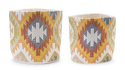 Southwestern Pattern Storage Baskets for Home Organization