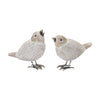 Melrose Wicker Standing Bird Figurine (Set of 2)