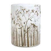 Melrose Dried Floral Glass Candle Holder 8