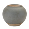 Grey and Beige Two Tone Ceramic Vase – 7.5 Inch