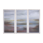 Melrose Framed Landscape Panel Wall Art (Set of 3)