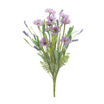 Mixed Daisy Bush – Set of 6, 20"H Faux Floral Stems by Melrose