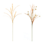 Foxtail and Pod Spray Set – Set of 12, Up to 33"H Faux Floral Stems by Melrose