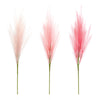 Pink Plume Faux Floral Stems – Set of 3