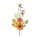 Mixed Spring Floral Spray Set – Set of 2, 19"H Faux Polyester Stems by Melrose
