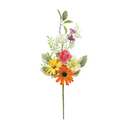 Mixed Color Faux Spring Flowers – Set of 2