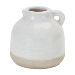 Stoneware Pitcher Bud Vase Set – Set of 3, 4.75"H Farmhouse Decorative Vases by Melrose