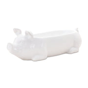 Melrose Ceramic Pig Planter 13