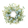 Melrose Mini Blossom Floral Wreath 23"D