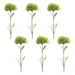 Faux Puff Flower Spray 24 Inch