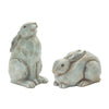 Melrose Garden Rabbit Figurine (Set of 2)