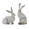 Melrose Weathered Rabbit Statue (Set of 2)