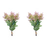 18.5" Green Pink Lilac Stems