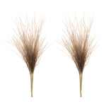 Grass Plume Bundle – Polyester Faux Stems 41" For Vase and Floral Decor by Melrose