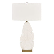 Decorative Palm Leaf Table Lamp for Living Room