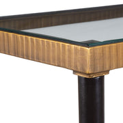 Uttermost 50084 Stiletto Antique Gold Console Table