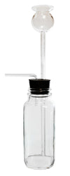 Gas Generating Bottle 250ml with Stopper and Tubes for Labs